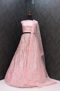 This Year -2024 We Have Curated a Collection Ofbutterfly Mono Net Bridal Chaniya Choli - Product Image 6