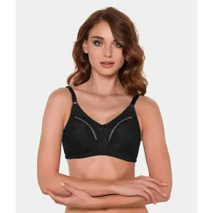 Cerise Minimizer Bretelles Convertible Soutien-Gorge Push-Up Une Pièce Tissu Doux Arc Décor Sans Fil Soutien-Gorge Non Rembourré Style Simple AYCI-350 - Product Image 2