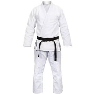 Conjuntos de uniformes BJJ personalizables, venta al por mayor, tela de algodón transpirable de alta calidad Jiu Jitsu Gi para entrenamiento y competición Unisex - Product Image 4
