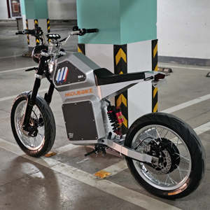 Bicicleta Eléctrica de Montaña MIDU E BIKE 72V de Una Velocidad, con Potencia de 8000W, Velocidad Máxima >50km/h y Capacidad de Carga de 130KG - Product Image 6