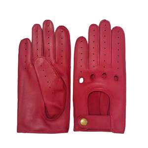 Gants en cuir unisexes légers pour la conduite sportive Logo OEM personnalisé Racing Outdoor Casual Wear for Spring Daily Use - Product Image 1