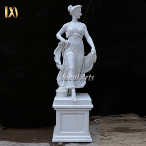 Statue en marbre <span class=keywords><strong>Athena</strong></span> grandeur nature déesse <span class=keywords><strong>grecque</strong></span> de la sagesse sculpture en pierre sculptée à la main pour jardin - Product Image 3