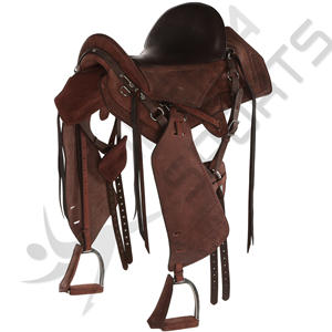Custom Wholesale Premium Hi Quality 100% Leather Professional Horse <b>Saddle</b> - Product Image 1