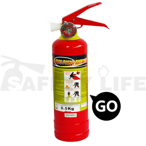 Servizio Personalizzato Estintore a Polvere Secca ABC 30% 40% 1kg 2kg 3kg 4kg 6kg 8kg 9kg 10kg Estintore DCP - Product Image 4
