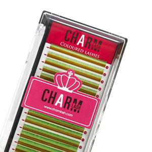 CharmLash Lash Boîte En Gros Russe Extension De Cils Volume De Cils Accrocheur Accrocheur Vibrant Diverses Couleurs Confortable - Product Image 6