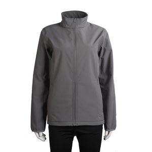 Veste Softshell Imperméable Personnalisée de Haute Qualité 2025 pour Femmes et Hommes avec Col Montant et Logo Frontal – Hiver Respirant et Écologique - Product Image 2