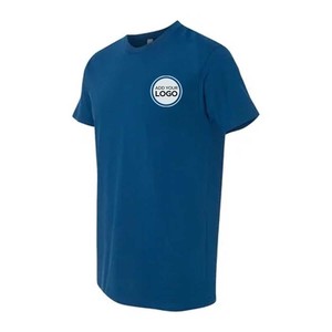 T-shirts en mélange coton/polyester 60/40, T-shirt en coton, approvisionnement en gros, impression de marque, étiquette détachable sans couture, unisexe, décontracté, basique - Product Image 4