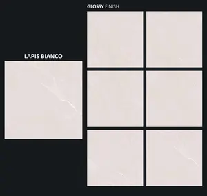 800x800mm <span class=keywords><strong>Lapis</strong></span> Bianco Nano đánh bóng gạch sứ kỹ thuật số tráng men vitrified bóng kết thúc 32x32 inch gạch lát sàn để bán - Product Image 1
