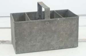 Estante de almacenamiento de tres compartimentos para cocina antiguo galvanizado grande de calidad Superior Ideal para organización de hoteles y restaurantes - Product Image 6