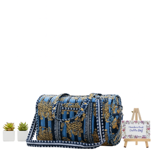 Sac de sport décontracté de luxe tactique à fermeture éclair en coton écologique durable à grande capacité avec imprimé animal gris et noir - Product Image 1