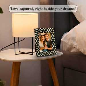 Cadre photo moderne en résine fabriqué à la main cadre photo décoratif pour salon chambre et bureau décoration - Product Image 3