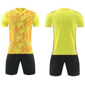 Conjunto deportivo de fútbol escolar para niños, camisetas y pantalones cortos para estudiantes, uniforme de partido de entrenamiento de fútbol, equipo personalizado, nombre, número, logotipo, camiseta para hombre - Product Image 2