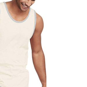 Athletic Stringer Tank Top Gym Activewear Factory in Pakistan <b>Mens</b> Spandex Gym <b>Singlet</b> Bulk Order Accepted - Product Image 3