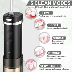 H2ofloss Flosser de <span class=keywords><strong>agua</strong></span> Dental eléctrico inalámbrico viaje Mini <span class=keywords><strong>chorro</strong></span> de <span class=keywords><strong>agua</strong></span> irrigador Oral portátil Limpieza de <span class=keywords><strong>dientes</strong></span> - Product Image 2