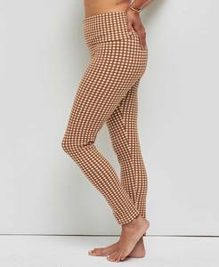 Leggings de grossesse à taille haute en gros personnalisés, leggings de maternité fins, soutien du ventre, pantalon de mise en forme pour femmes enceintes - Product Image 4