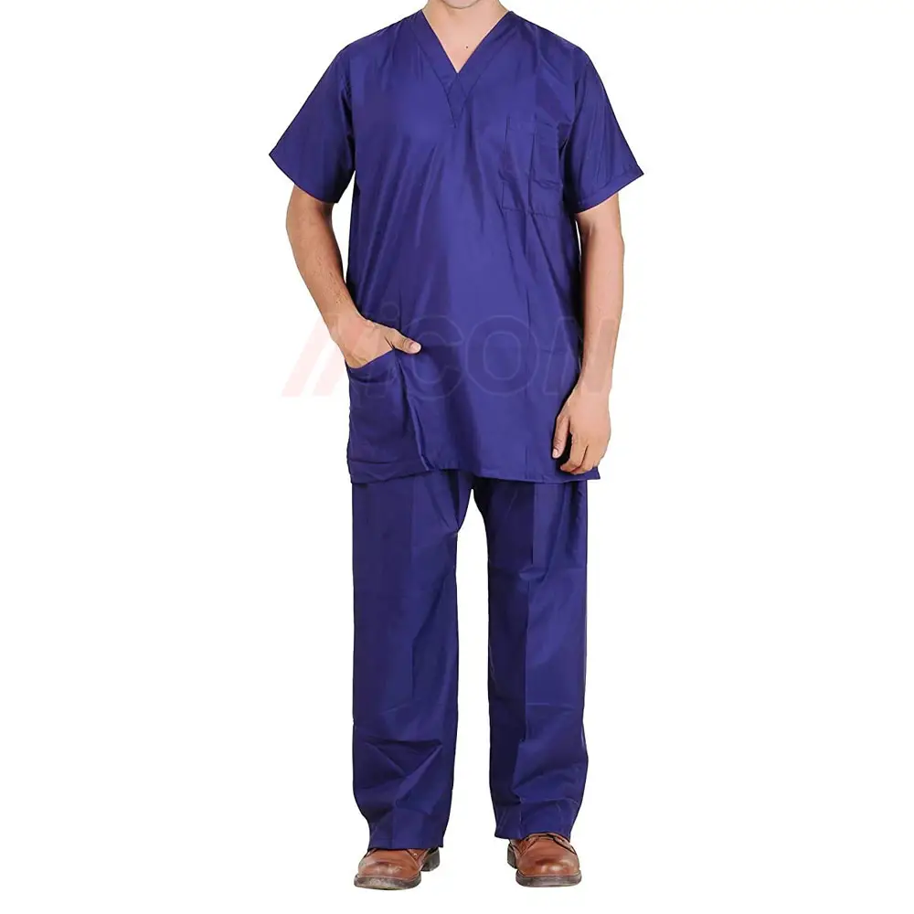 Modieuze Mannen Medische Scrub Pakken Custom Ziekenhuis Uniform Scrubs Kleding Uniform Medische Scrubs