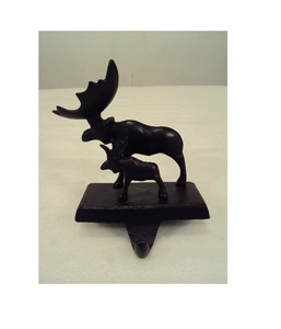 Unique Design Aluminium Cast Moose for Home Living Room Office Restaurant Christmas Decor <b>Stocking</b> <b>Holder</b> - Product Image 5