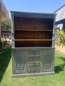 Meilleure qualité en bois massif 2-Part Almirah Modern Antique Design Home Furniture pour salle à manger chambre à coucher ferme atelier Living Hotels - Product Image 2