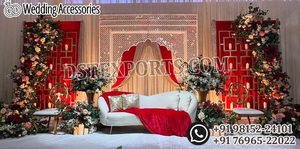 Décoration de scène de mariage indien, décoration de scène de mariage asiatique, scènes de mariage aux États-Unis - Product Image 3