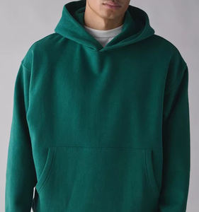 เสื้อฮู้ดผู้ชายสำหรับฤดูหนาว พิมพ์ลายตามสั่ง ผ้าโพลีเอสเตอร์/คอตตอน แขนยาวแบบลำลอง คอฮู้ดปักลาย รับผลิตแบบ OEM - Product Image 6