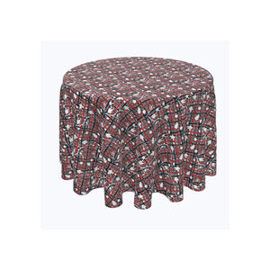 Manteles de algodón de diseño tradicional bordado de alta calidad exportador indio con técnicas tejidas de logotipo personalizado - Product Image 4