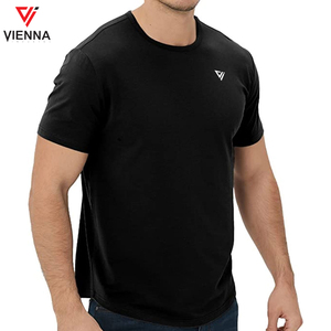 T-shirts en coton tricoté 100% personnalisés avec logo OEM pour hommes - Vente en gros, séchage rapide et respirant, OEM/ODM - Product Image 2
