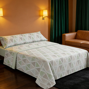 Offerta Speciale: Set di Lenzuola in Microfibra di Poliestere 3 Pezzi, Lenzuolo con Angoli, Lenzuolo Piatto e 1 Federa Opzionale - Product Image 2