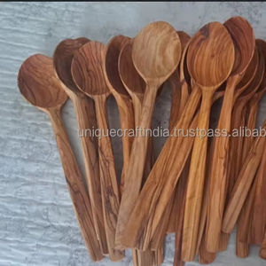 ชุดช้อนส้อมด้ามไม้ไผ่ทำด้วยมือคุณภาพสูงชุดช้อนส้อมดีไซน์หลากหลายสำหรับการทำอาหารงานแต่งงาน-สินค้าคุณภาพดีที่สุด - Product Image 2