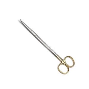 Ciseaux chirurgicaux Metzenbaum en acier inoxydable, à pointe fine incurvée, pour la dissection et la coupe des tissus mous, usage clinique - Product Image 1