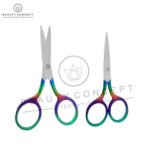Tijera para cutículas de acero inoxidable de forma curva, concepto de belleza de buena venta, producto internacional, tijeras rectas sostenibles - Product Image 3