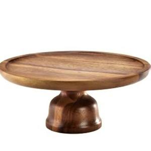 Large gamme de support de gâteau sculpté à la main en bois de conception élégante de bonne qualité, vente chaude du fournisseur indien - Product Image 3