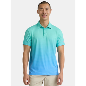 Chemises polo d'été de couleur unie, personnalisées, à la mode, élégantes et imprimées sur toute la surface Chemises polo Slim Fit pour hommes de BD - Product Image 6