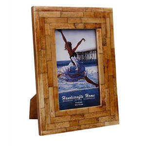 กรอบรูปฝังกระดูกธรรมชาติทำจากวัสดุออร์แกนิกเพื่อการตกแต่งสไตล์วินเทจที่ไม่เหมือนใคร - Product Image 1