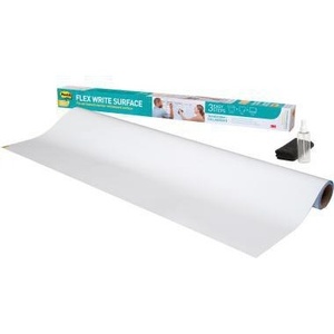 Post-it Flex Write <b>Whiteboard</b> Film 91.4 X 121.9 cm Includes 1 Scotch-Brite Microfiber Cloth Bottle Spray Nozzle Blank 91.4 X - Product Image 1