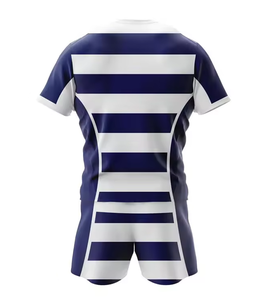 Uniforme de rugby 100% polyester respirant, séchage rapide, grande taille, imprimé, personnalisé, sublimé, durable, évacuation de l'humidité, unisexe, adulte - Product Image 3