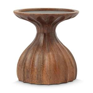 2026 New Arrival Wooden <b>Candle</b> Holder for Decorative <b>Candle</b> Jar Tabletop Ornaments Wood <b>Candle</b> <b>Stand</b> for Home Accent - Product Image 6
