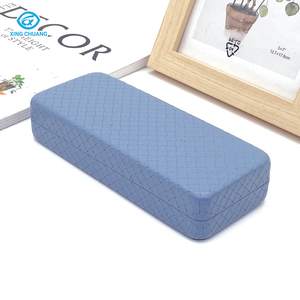 2025 mô hình mới M286 nhiều màu da lộn da trường hợp khó khăn hộp Trung Quốc bán buôn Kính mắt trường hợp/túi cho nam giới phụ nữ - Product Image 6