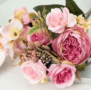 ช่อดอกไม้ประดับมุก1ช่อสำหรับตกแต่งห้องบ้านของขวัญวันแม่สำหรับเป็นของขวัญวันเกิดราคาขายส่ง - Product Image 2