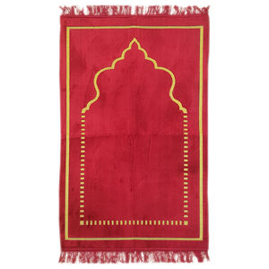 Professional Manufacturers Anti Slip <b>Foam</b> Velvet Muslim Larger Islamic Prayer Mats With <b>Memory</b> <b>Foam</b> Wholesale Muslim Prayers - Product Image 5