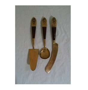 El más exigente mango de latón cuchillo para pasteles cortador de pasteles calidad duradera Servidor de pasteles de la mejor calidad a un precio razonable - Product Image 5