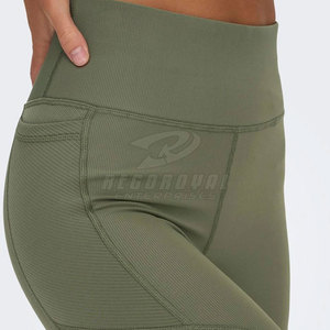 เลกกิ้งออกกำลังกายสำหรับผู้หญิงเลกกิ้งออกกำลังกายพิมพ์ลายซับลิเมชัน - Product Image 6