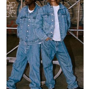 Diseño personalizado 100% Algodón Hecho Unisex Jeans Chaqueta Peso ligero Calidad superior Jeans Chaqueta para Unisex - Product Image 1