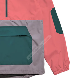 Best Selling Custom Hooded Pullover Windbreaker <b>Jackets</b> for <b>Men</b> Winter <b>Waterproof</b> Breathable Quick Dry Lightweight Pattern - Product Image 4