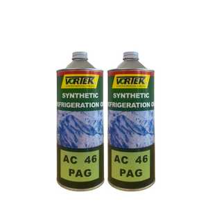 Aceite de compresor VORTEK PAG, lubricante automotriz, antidesgaste, viscosidad de 1 litro, grado 46, compatible con refrigerantes R12/ - Product Image 3