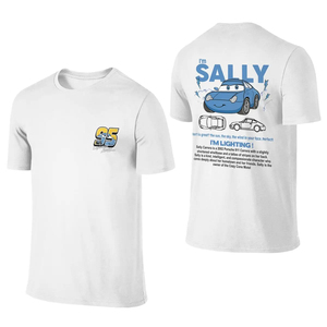 Camiseta de pareja I'm Sally and Lightning y camiseta de Sally Merch para hombres y mujeres - Product Image 4