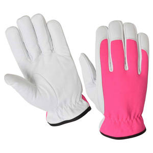 Double Cowhide Leather Breathable Silicone-free Powder-free Work <b>Gloves</b> <b>for</b> <b>Men</b> Women Heavy Duty Safety Construction <b>Gardening</b> - Product Image 6