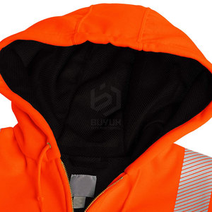 Nouvelle arrivée : Sweat à capuche de sécurité pour homme, respirant, imperméable, haute visibilité, vêtements de travail, service OEM, protection de haute qualité - Product Image 3