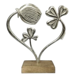 Holiday Party Supplies Favors Christmas Tableware Metal Flower Leaf Birds <b>Ornament</b> Stuck Christmas <b>Easter</b> - Product Image 6