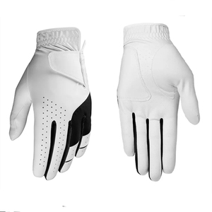Nouveau Design gants de Golf Cabretta cuir 100% véritable confortable anti-dérapant hommes femmes en cuir léger gant de Golf à vendre - Product Image 1
