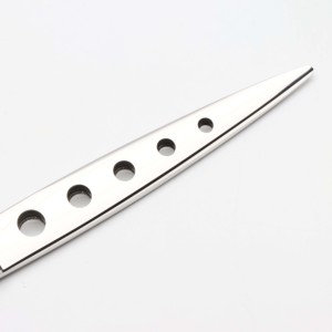 กรรไกรตัดขนสัตว์เลี้ยงแบบมีรูออกแบบโดยใช้สเตนเลสสตีลน้ำหนักเบาเป็นมิตรต่อสิ่งแวดล้อม - Product Image 6